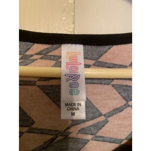 LuLaRoe Classic T Medium Black & Burnt Orange NWT Halloween Colors - Picture 3 of 5